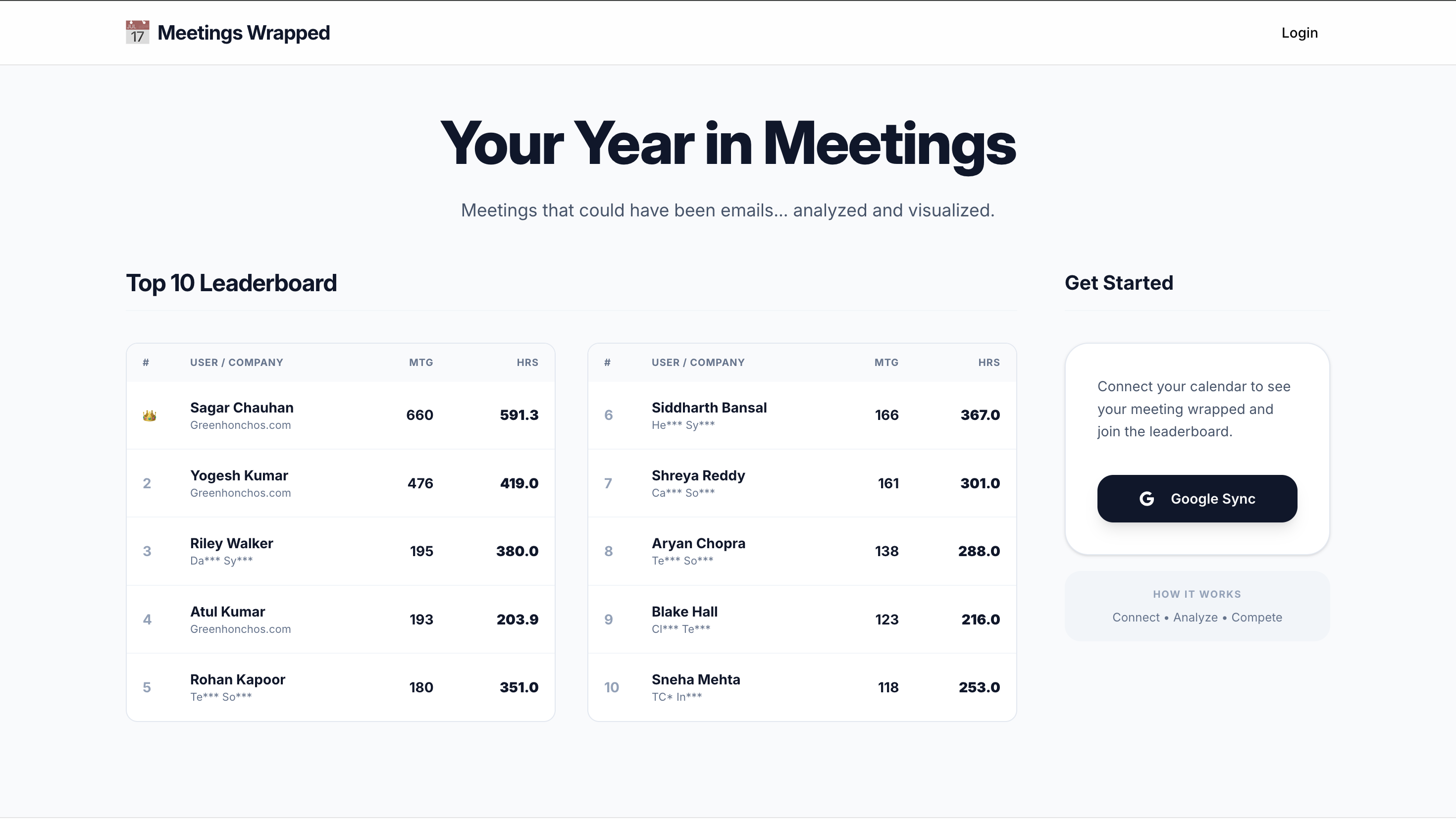 Meetings Wrapped screenshot 5