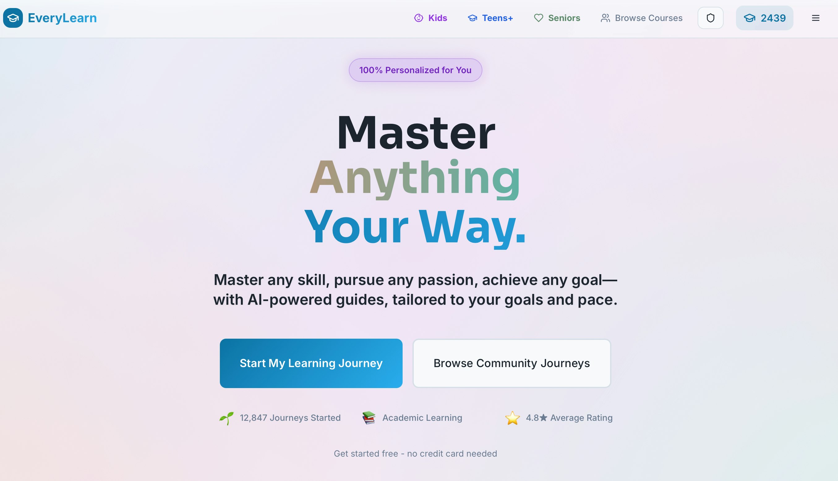EveryLearn screenshot 1