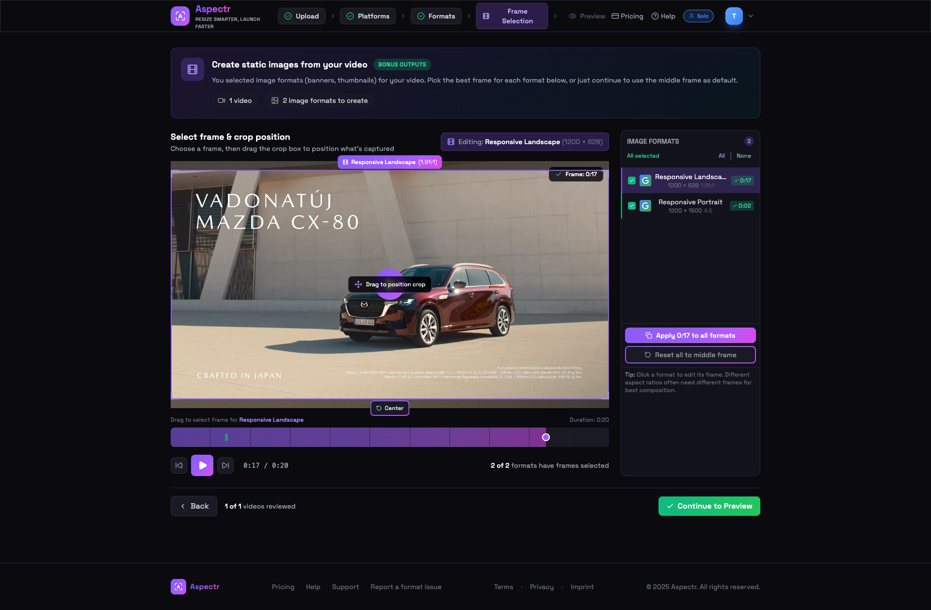 Aspectr screenshot 4