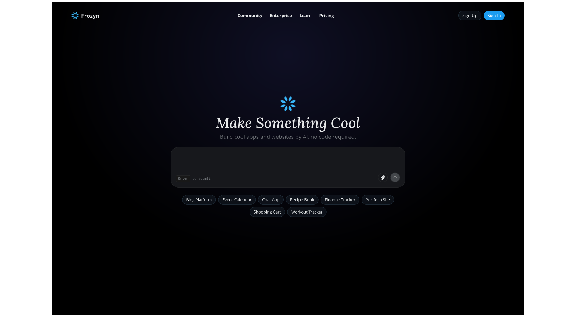 Frozyn screenshot 1