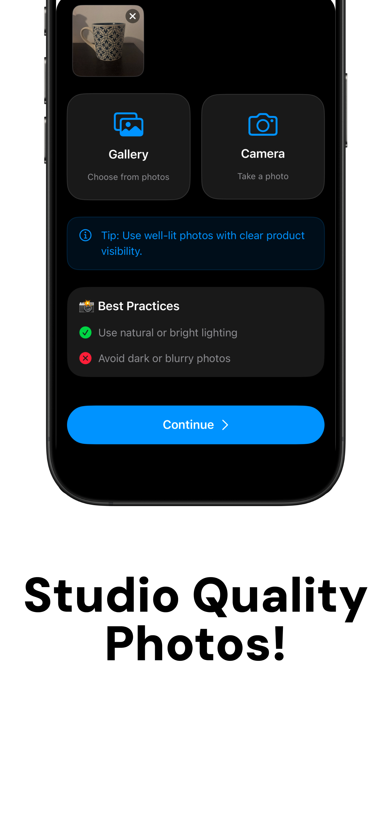 Product Shoter screenshot 1