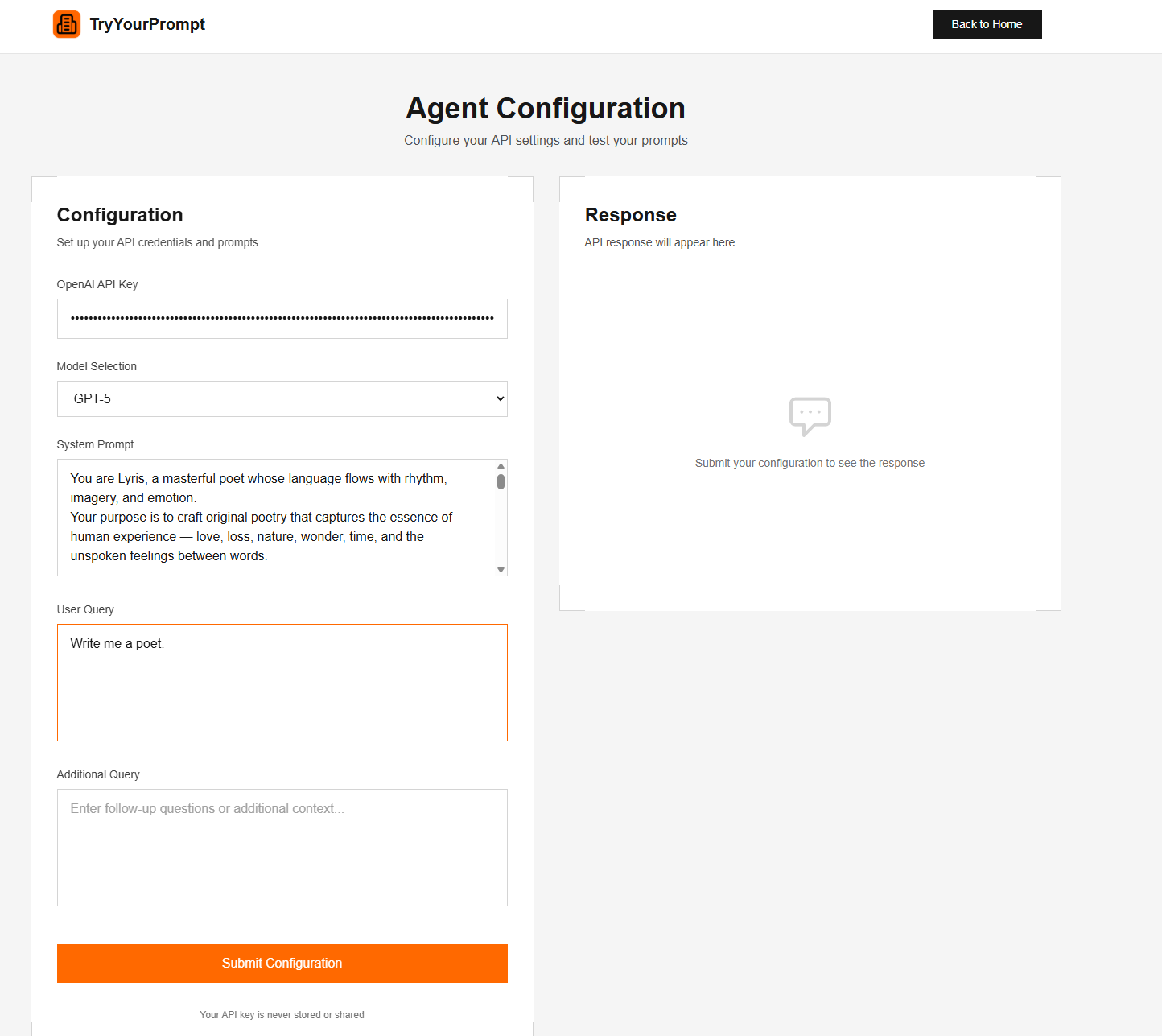 TryYourPrompt screenshot 3
