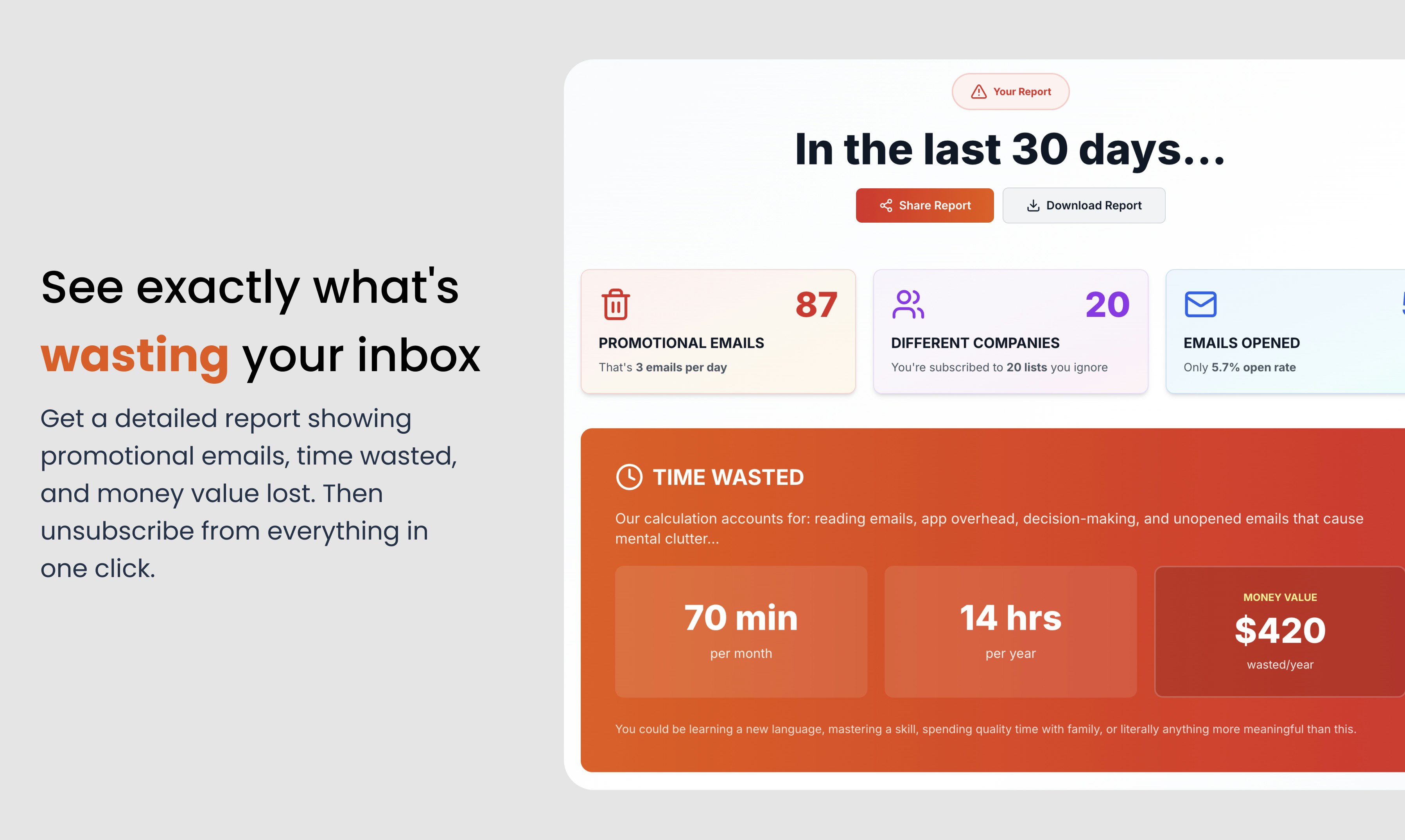 Inbox Detox - Free Forever screenshot 2