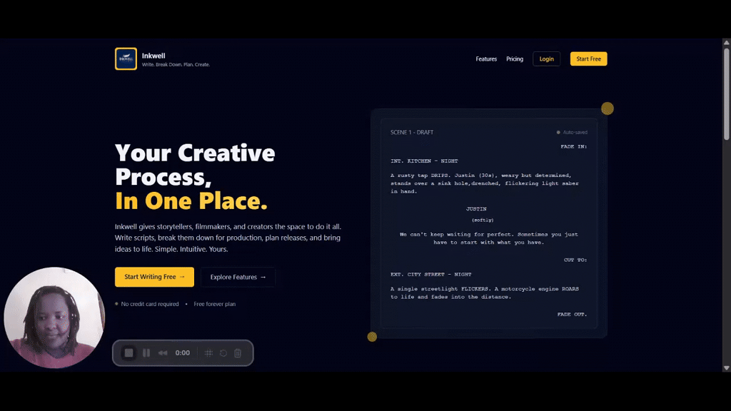 Inkwell Writing Software screenshot 4