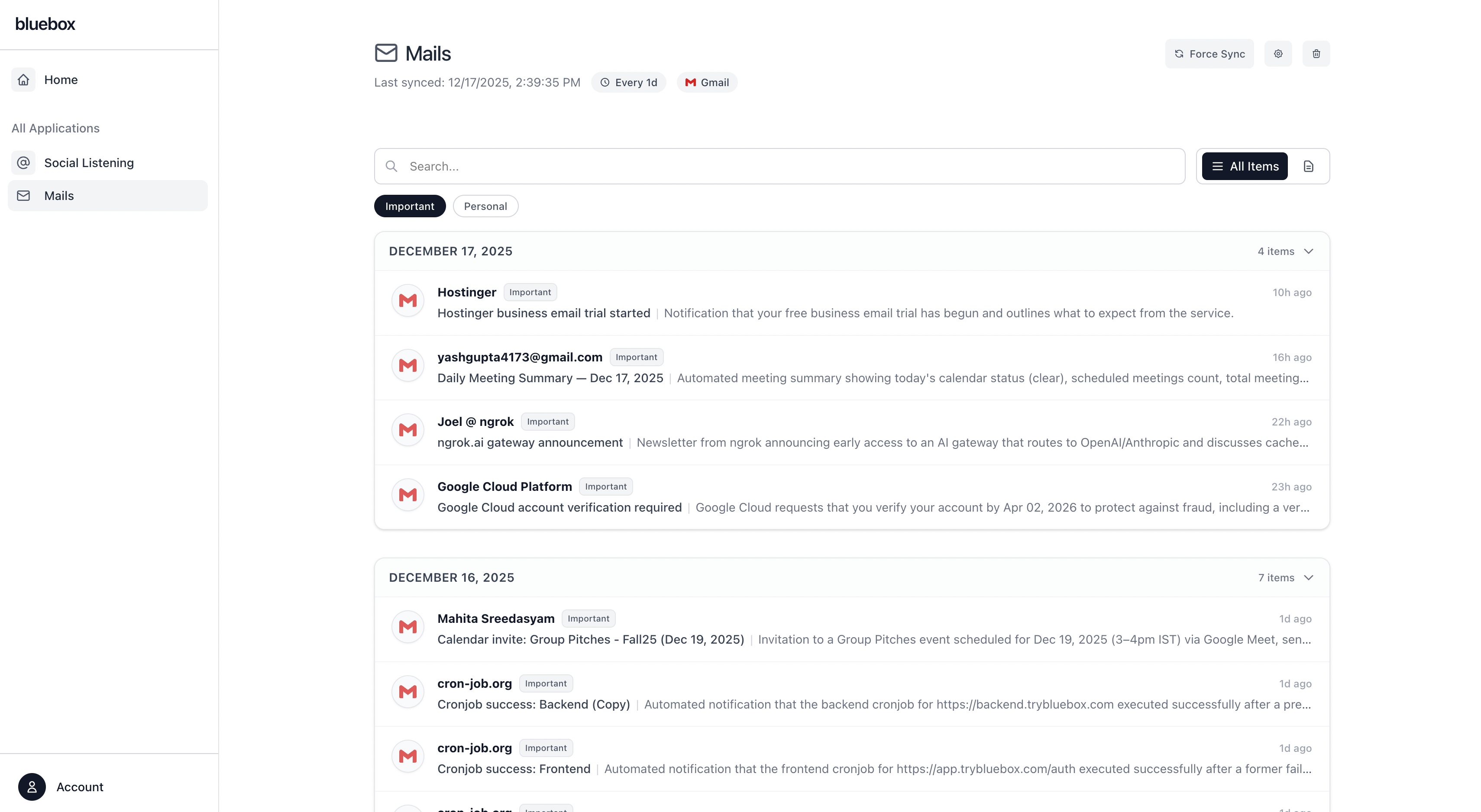 BlueBox screenshot 6