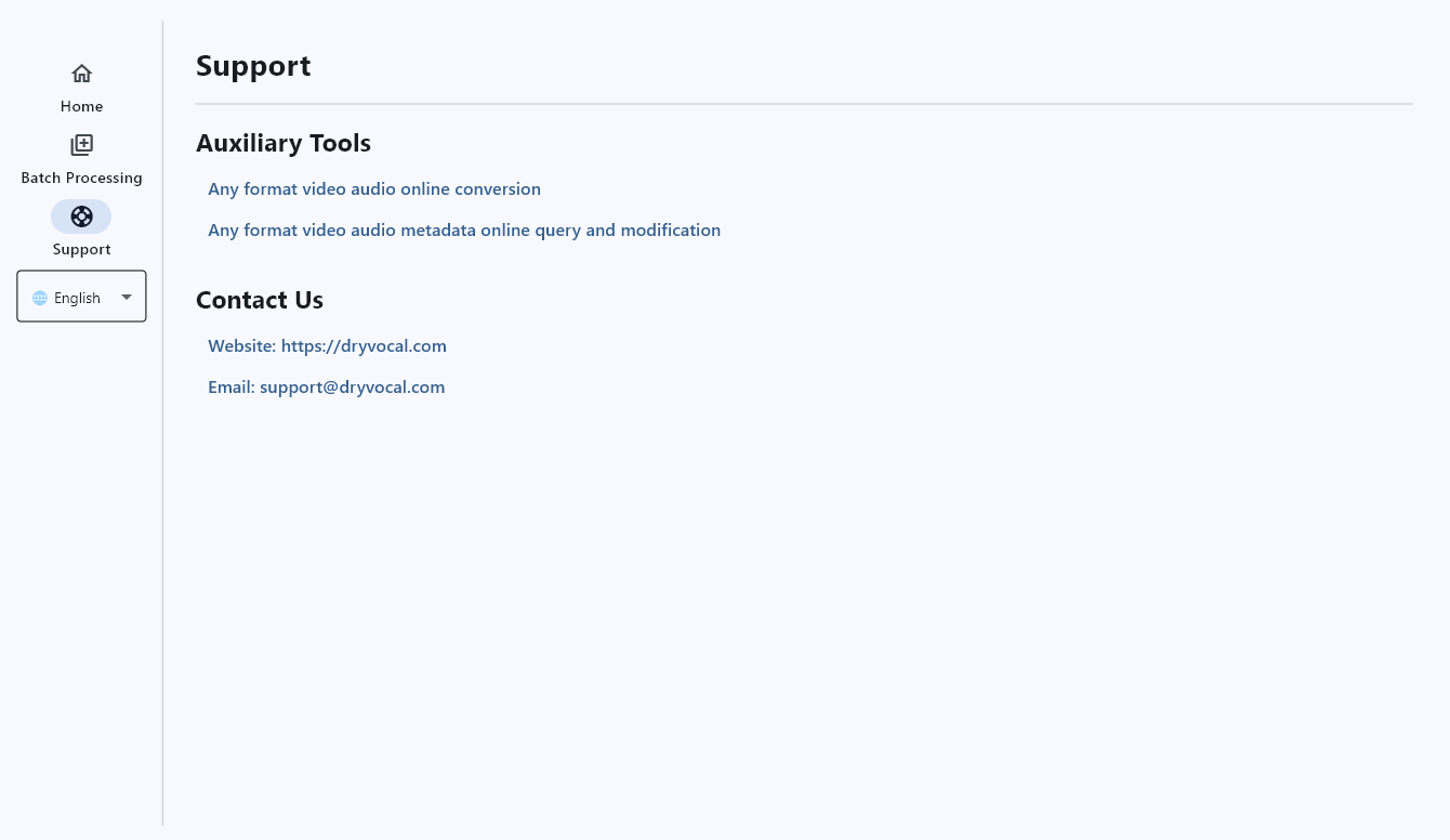 DryVocal screenshot 3