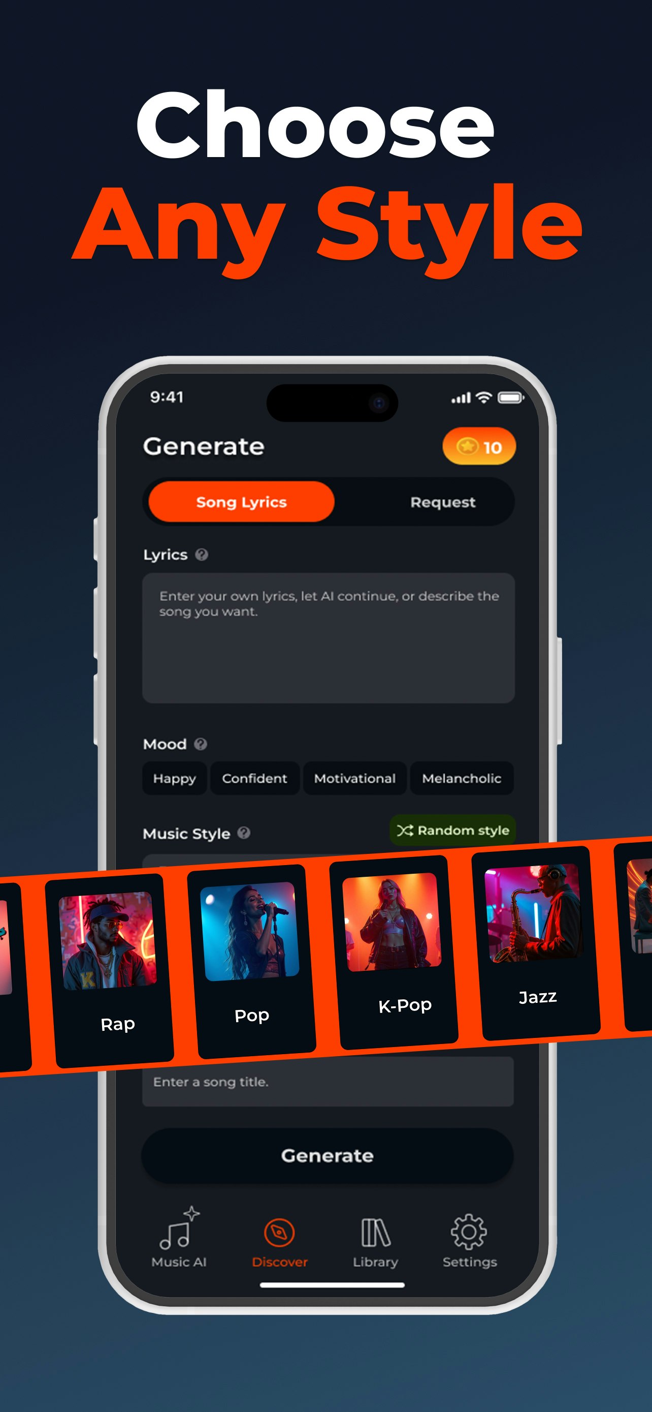 AI Song Generator - Rexa screenshot 3