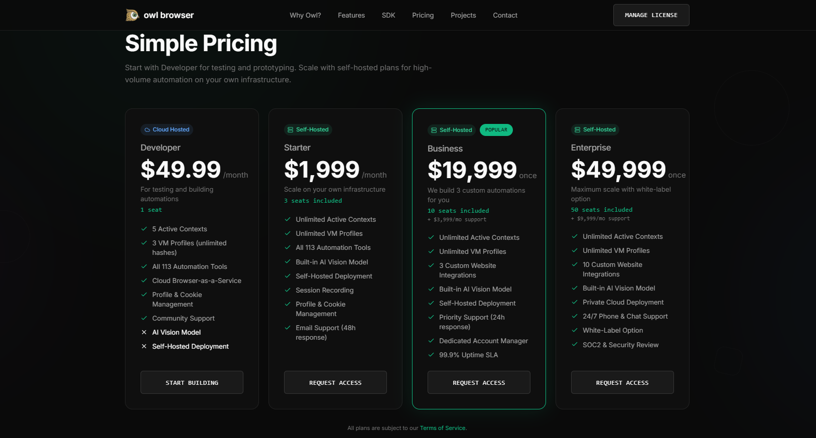 Owl Browser screenshot 3