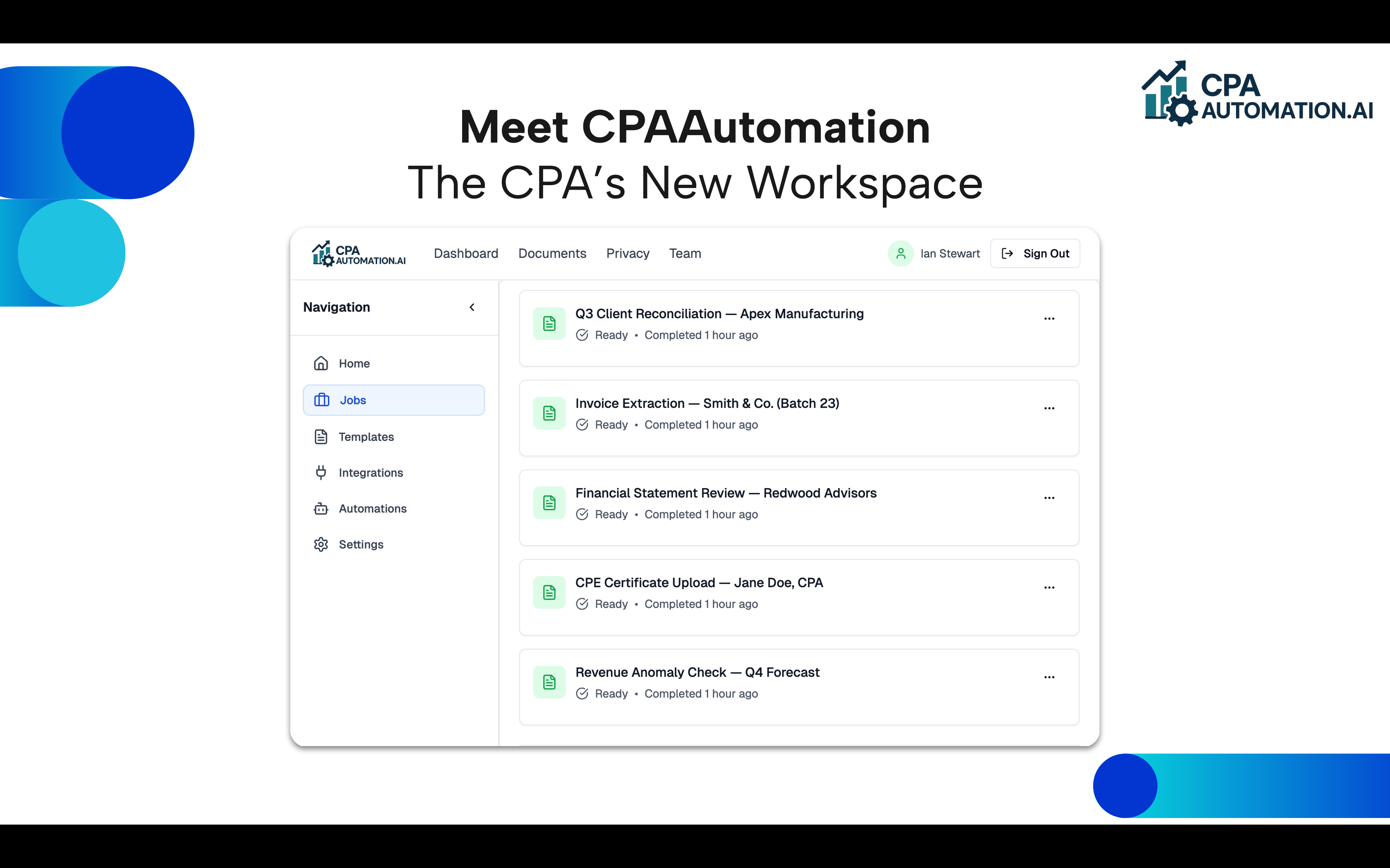 CPAAutomation.ai screenshot 1