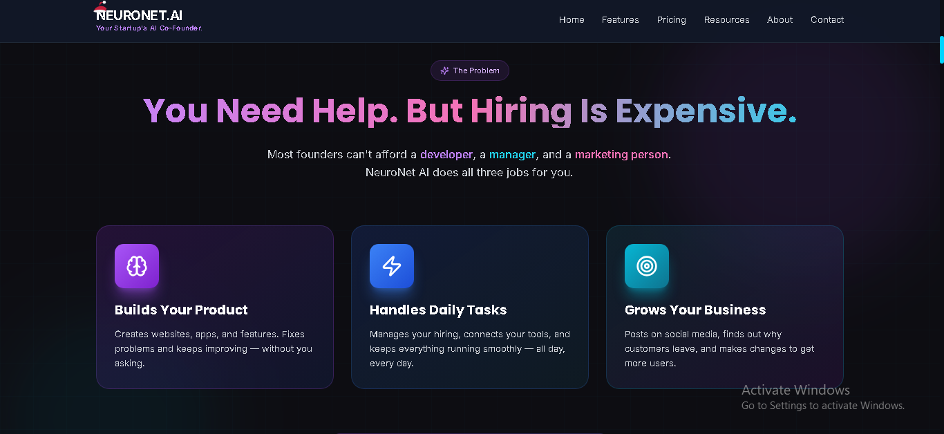 NeuroNet AI screenshot 2
