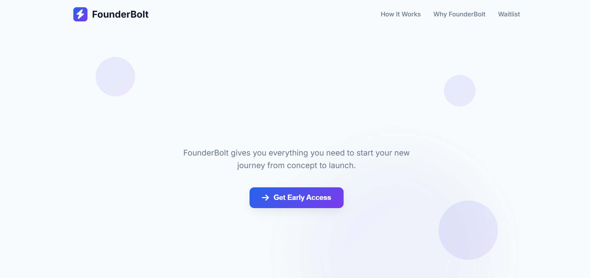 FounderBolt screenshot 1
