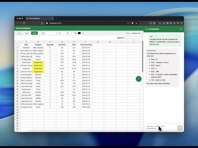 Sylvian Excel Agent screenshot 5