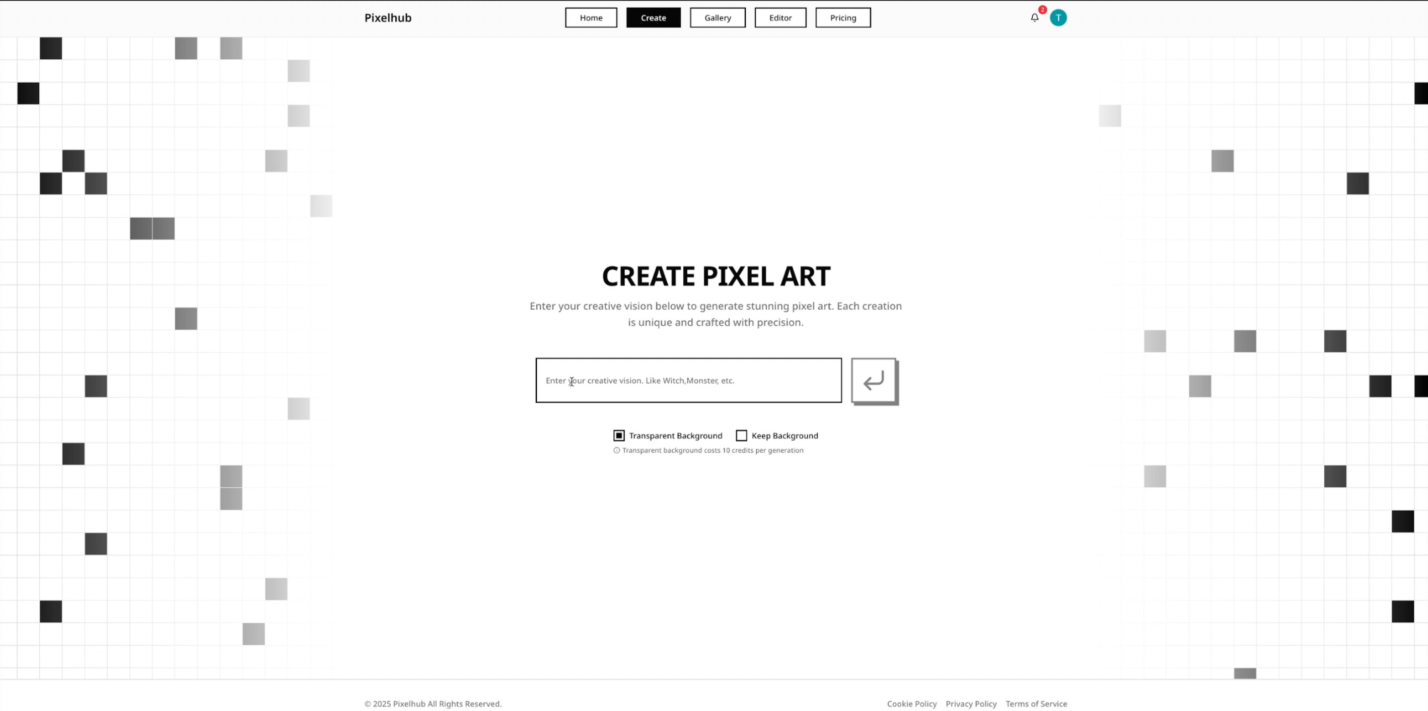 Pixelhub screenshot 2