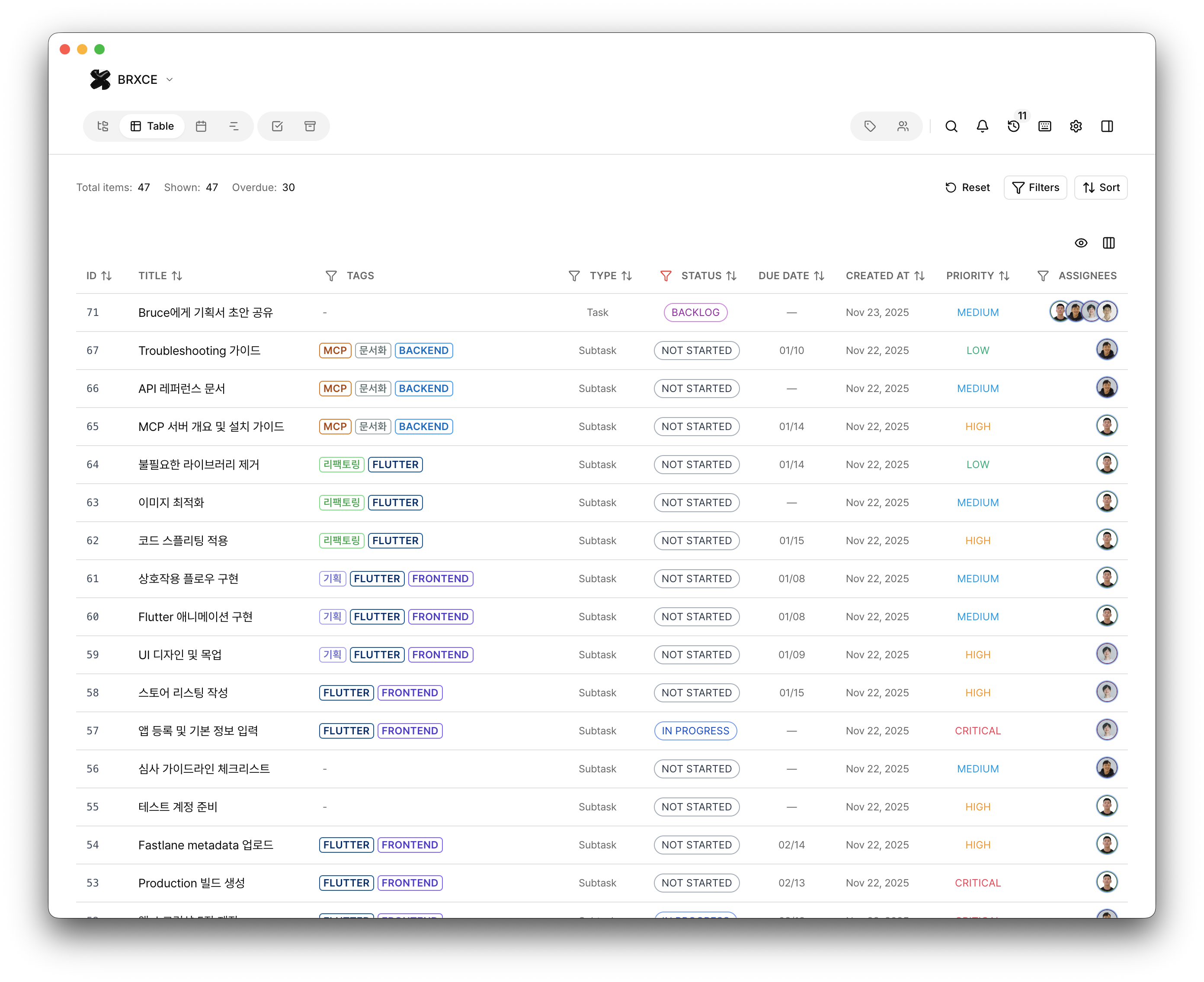 BRXCE screenshot 2