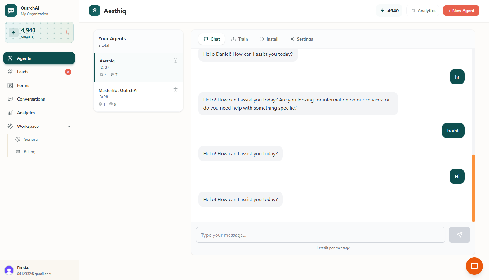 OutrchAI screenshot 2