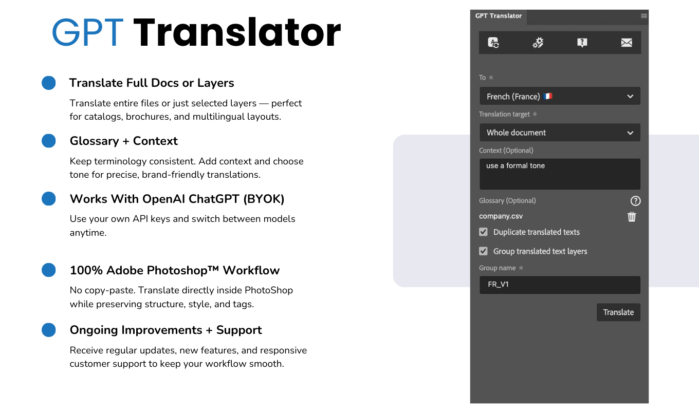 GPT Translator screenshot 2