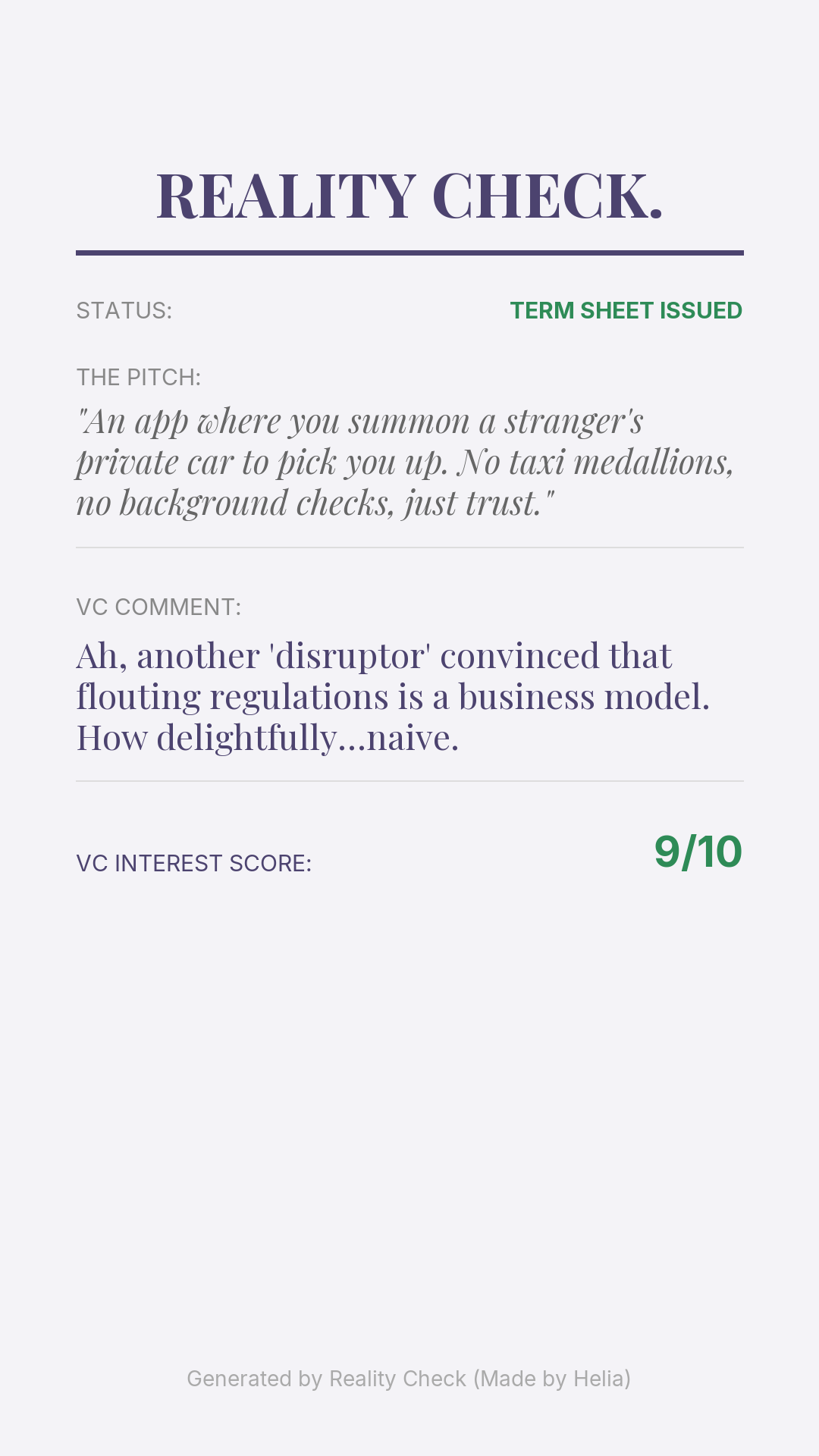 Reality Check. screenshot 5