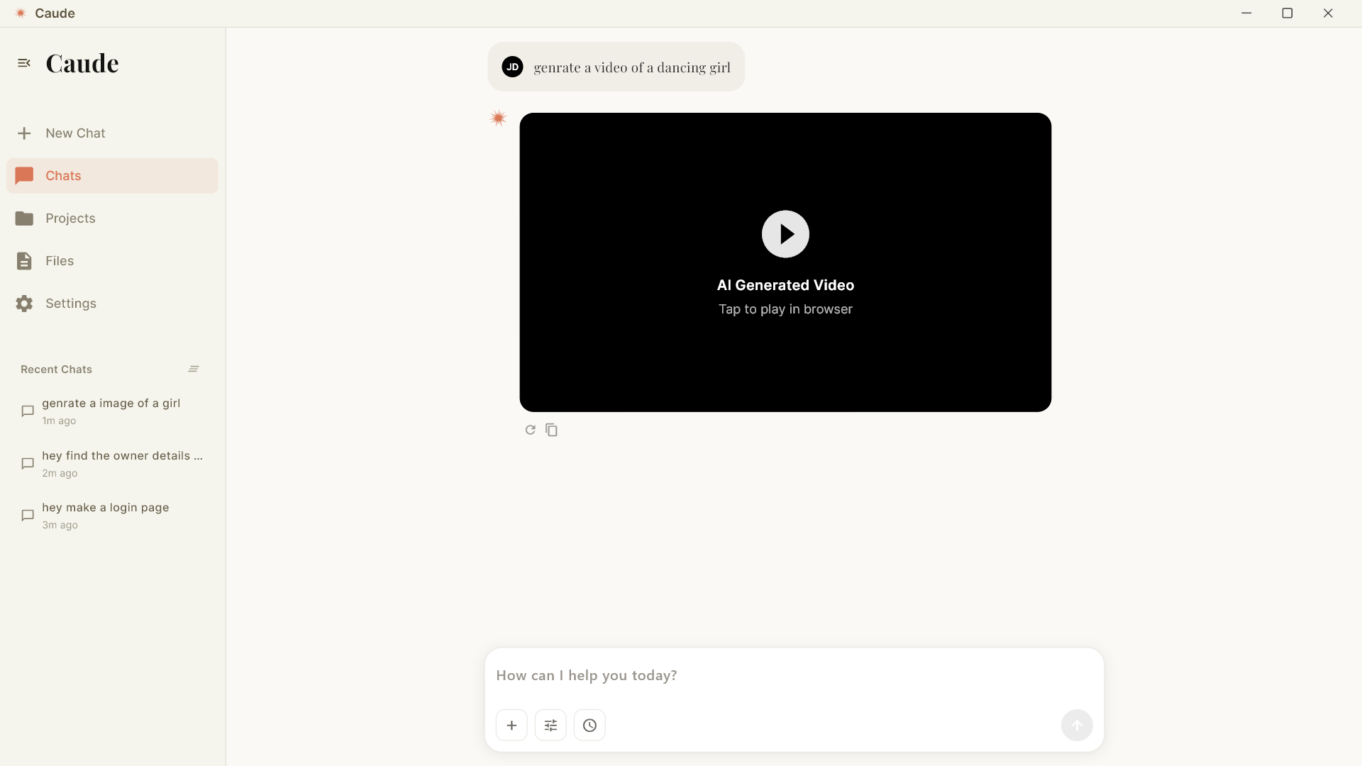 CAUDE screenshot 3
