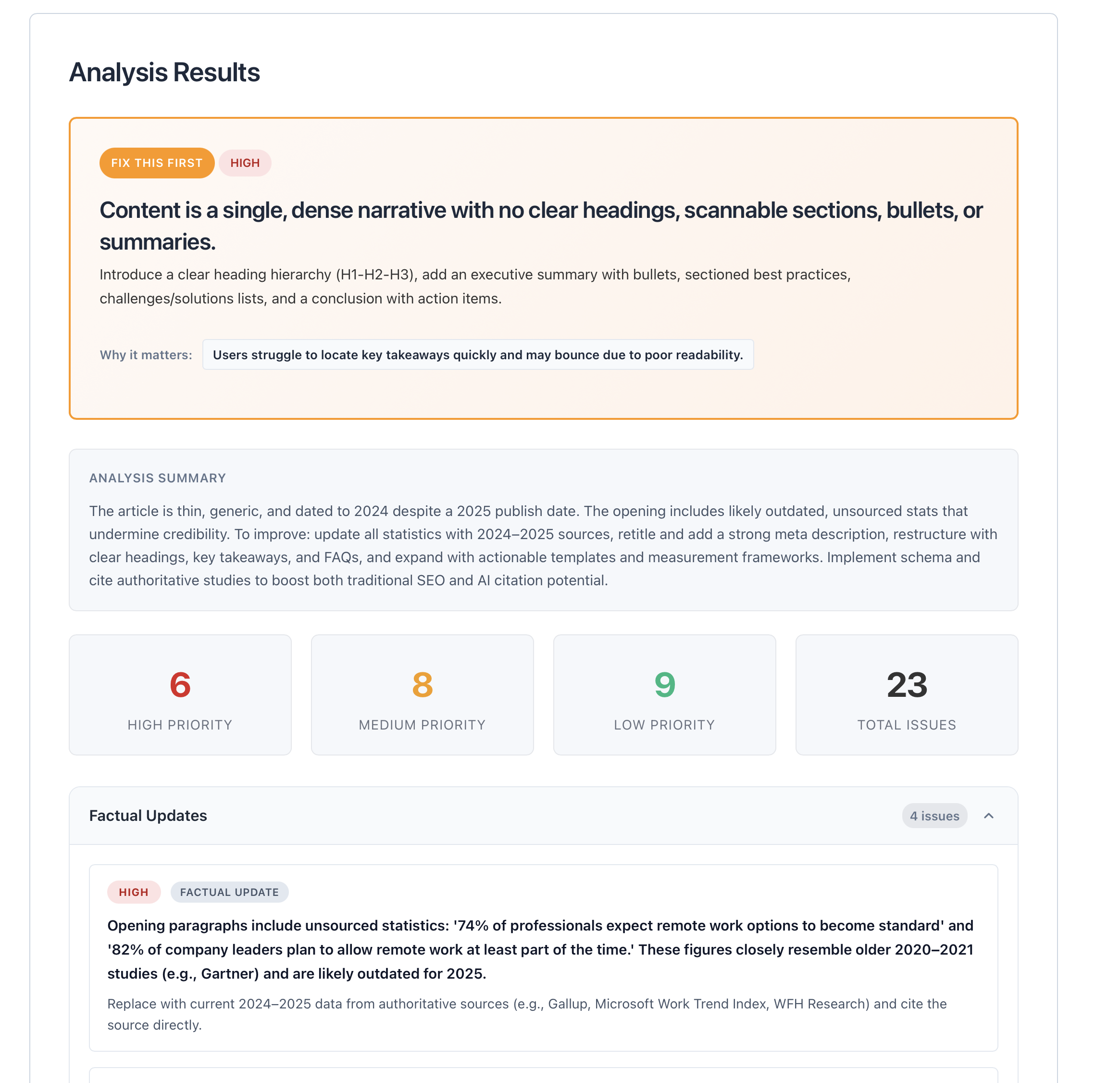 FreshRank screenshot 1