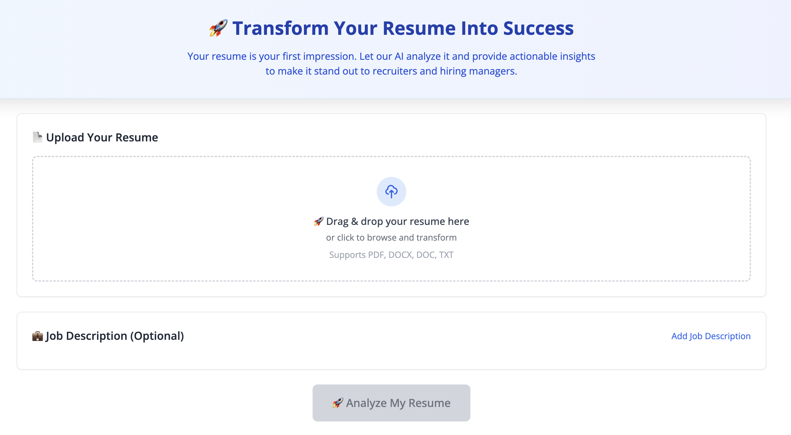 Yogyta AI, Career Intelligence Platform screenshot 2