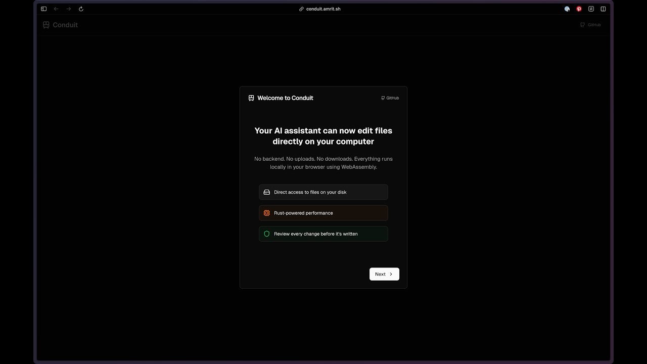 Conduit screenshot 6