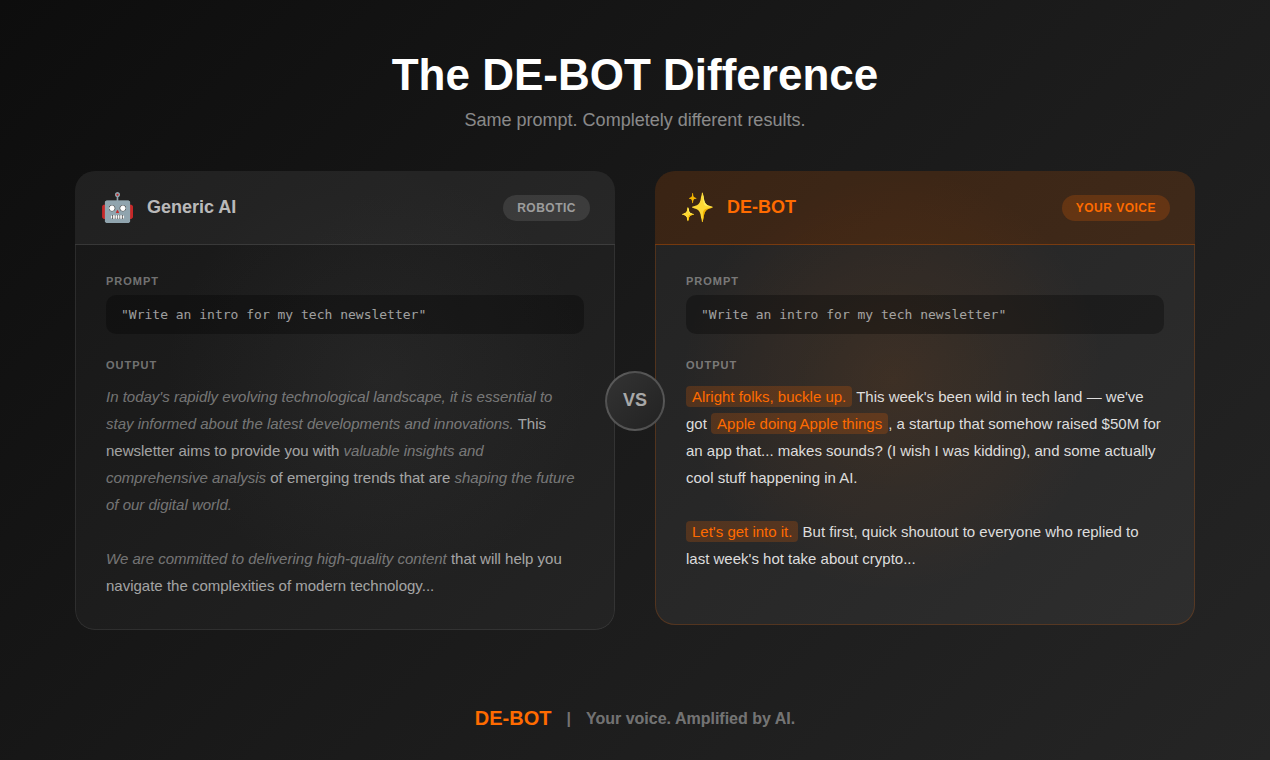 DE-BOT screenshot 3