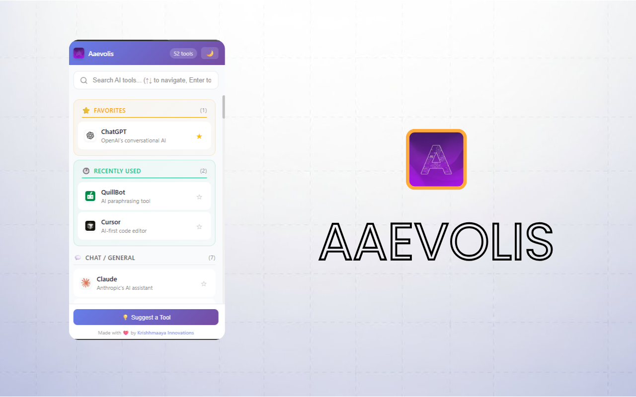 Aaevolis - AI Tools Hub screenshot 4