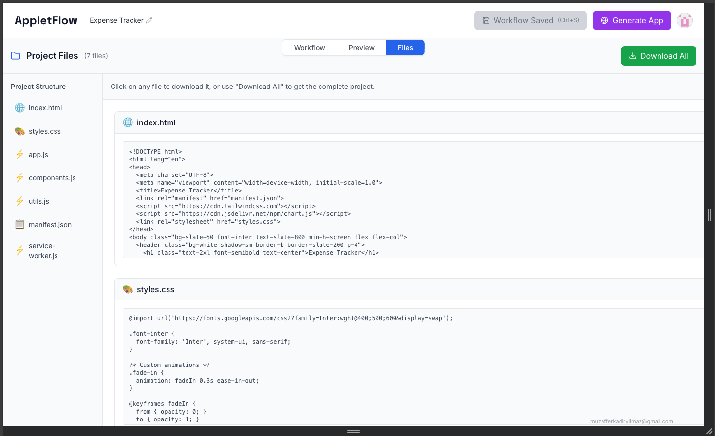 AppletFlow screenshot 4