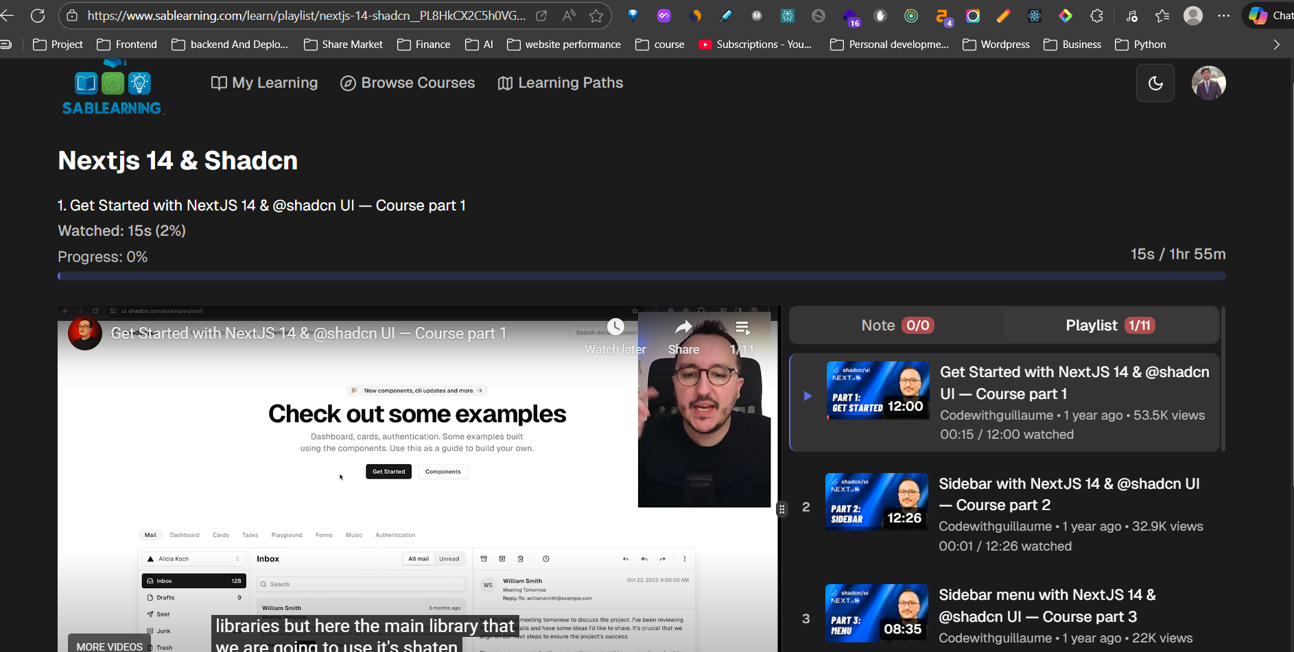 SabLearning screenshot 4