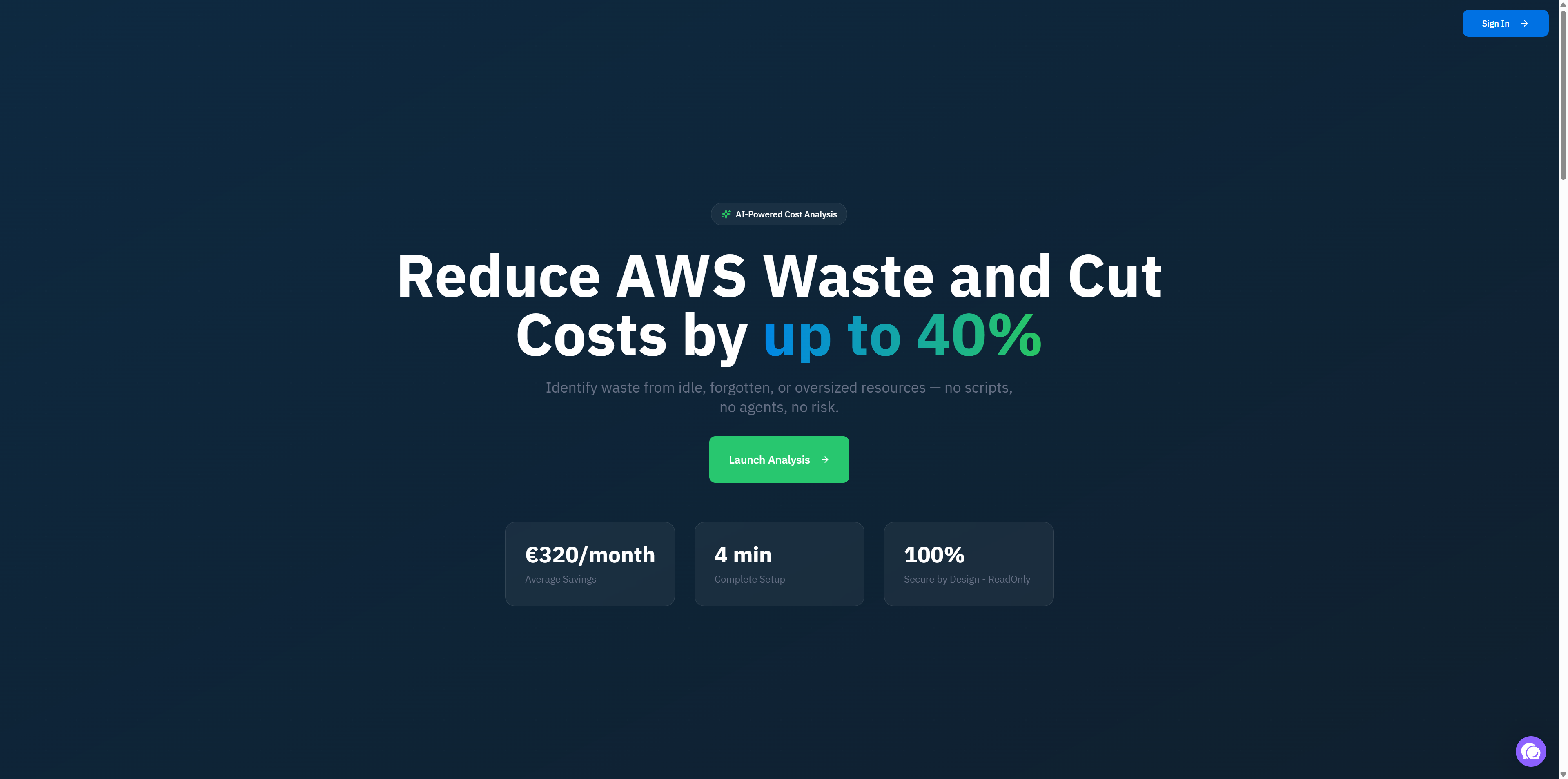 AWS Cost Guard screenshot 1