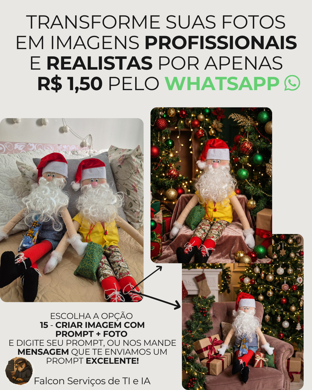 Edição de Imagens com IA pelo WhatsApp screenshot 2