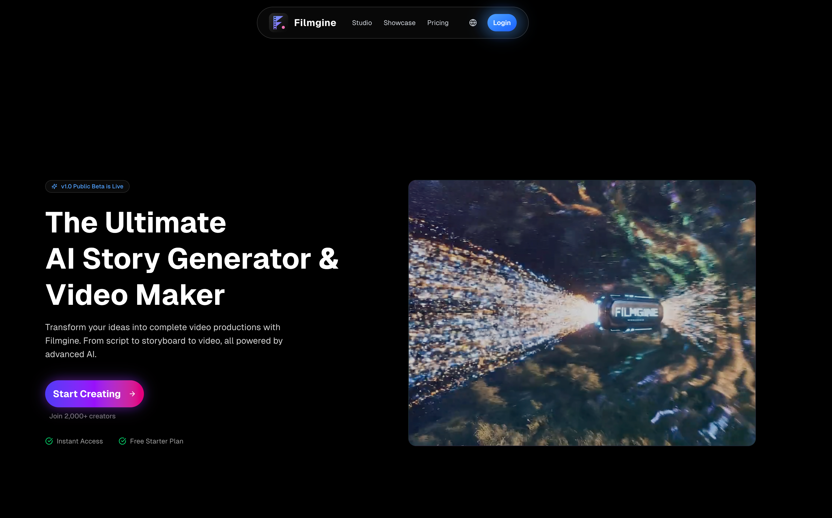 Filmgine screenshot 2