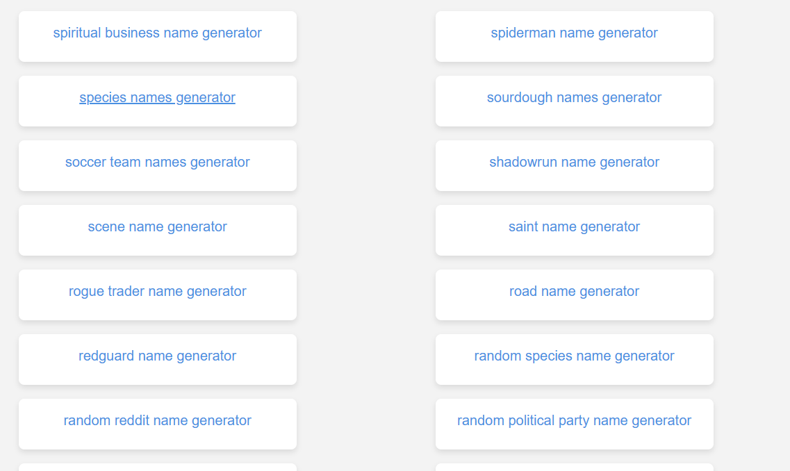 any name generator screenshot 1