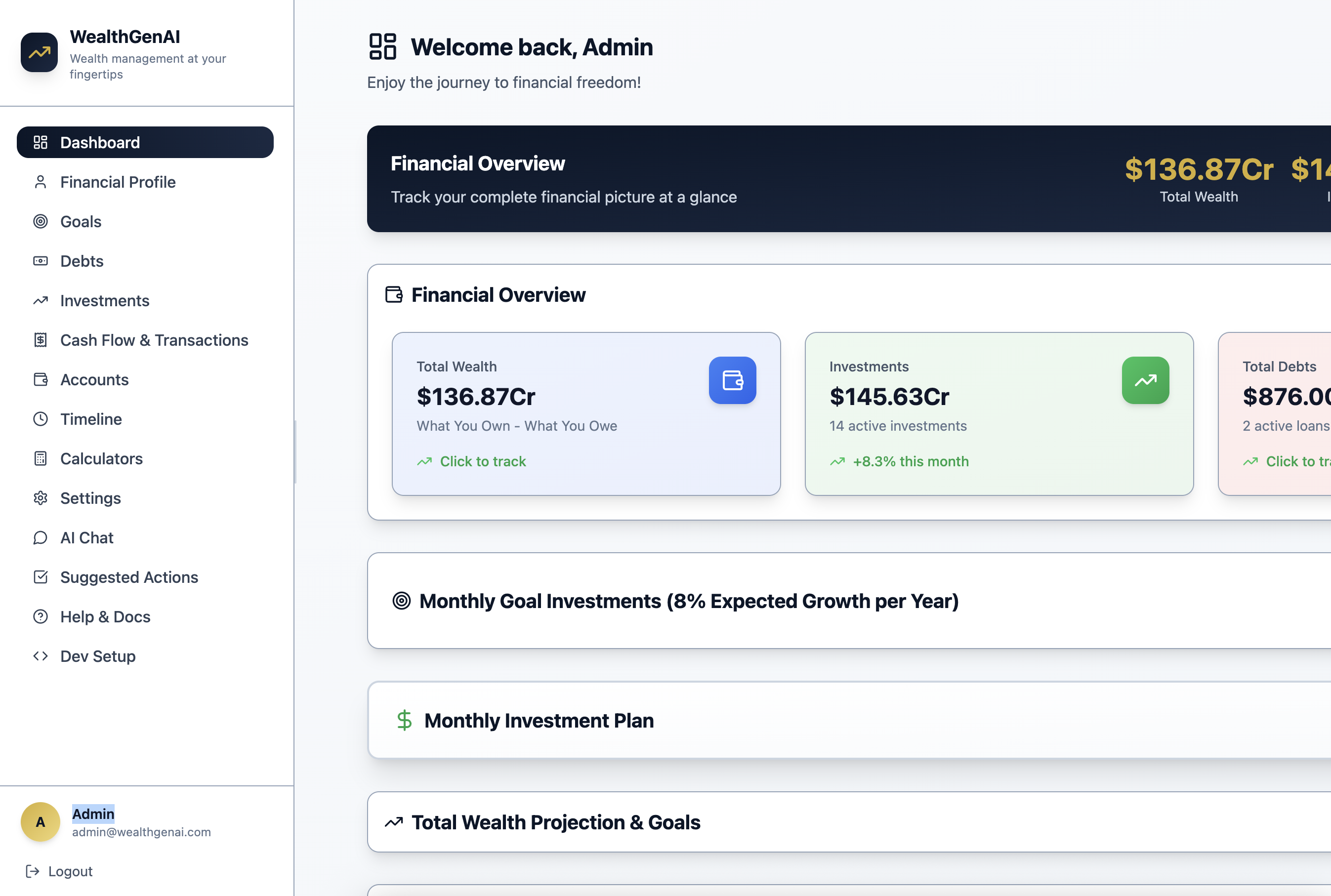 WealthGenAI screenshot 4