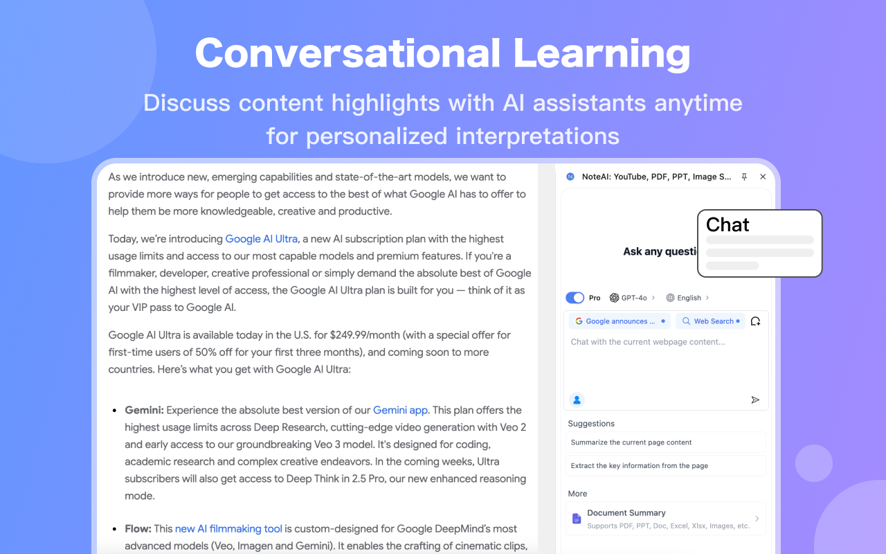 NoteAI - AI Summary Assistant screenshot 6