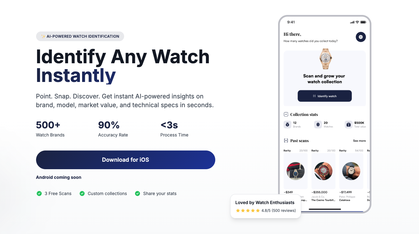WatchIQ screenshot 1