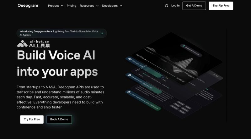 Deepgram screenshot 1