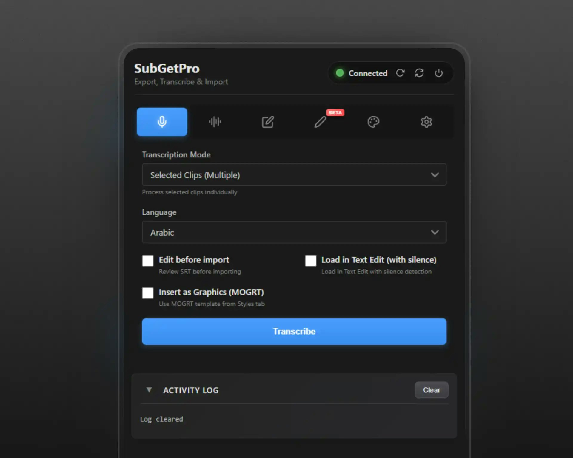 SubGetPro V2 screenshot 1