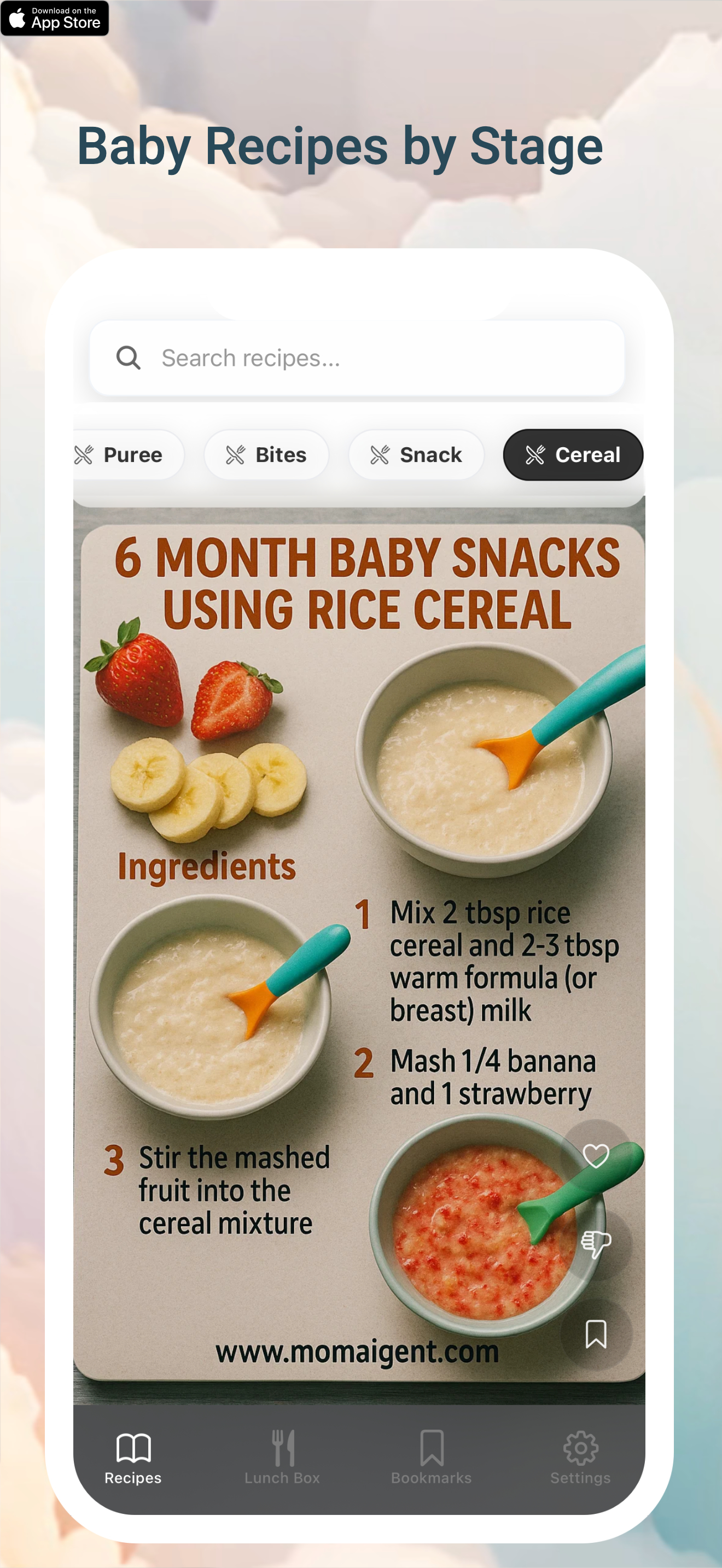 DearBaby Solid Food screenshot 5