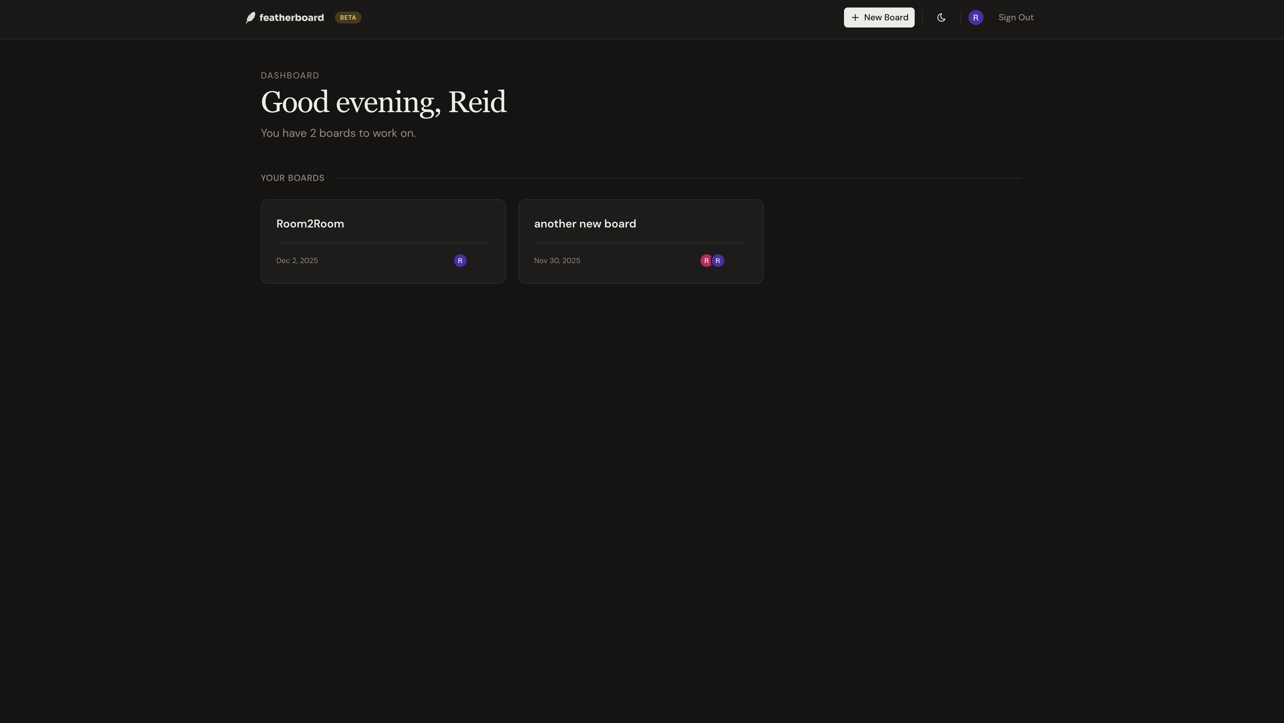 Featherboard screenshot 3