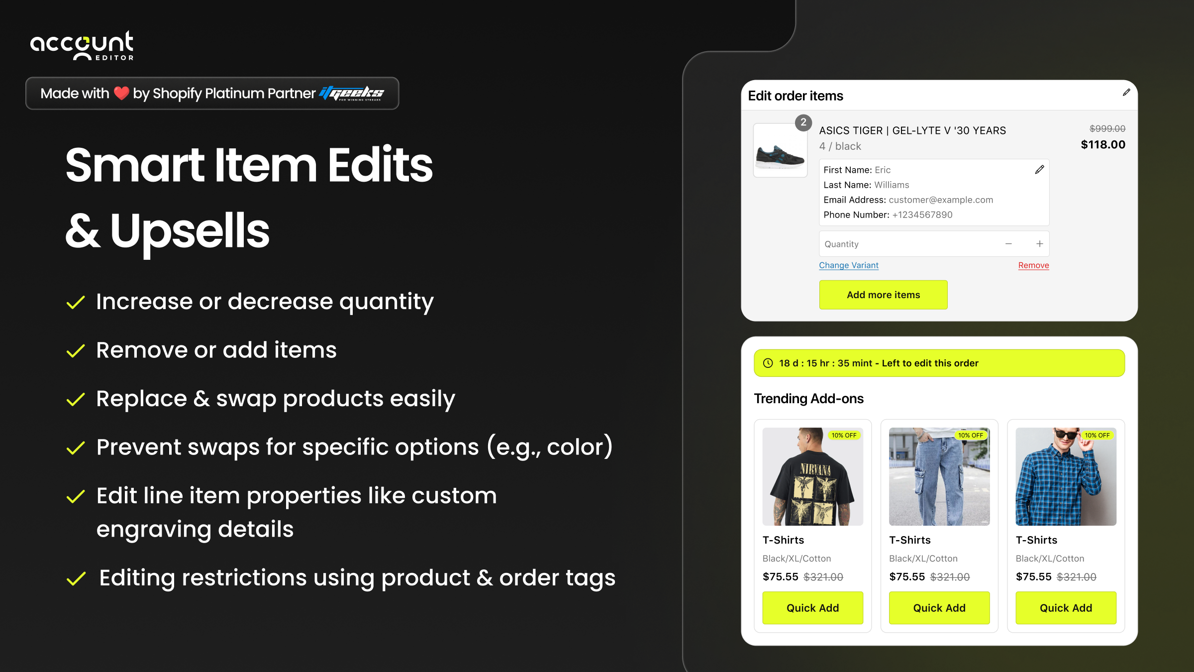 Account Editor  screenshot 2