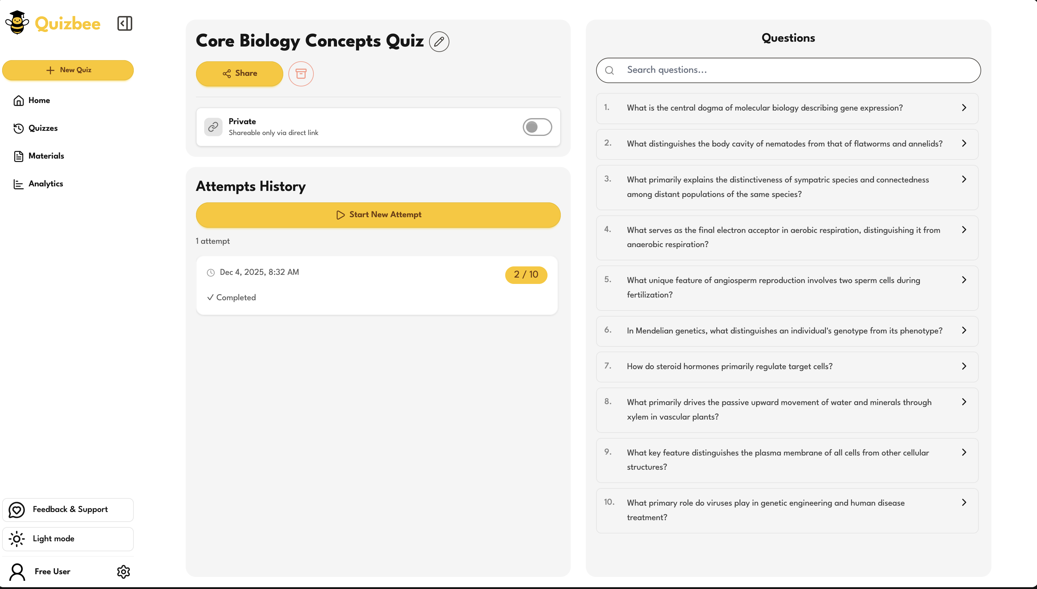 QuizBee screenshot 2