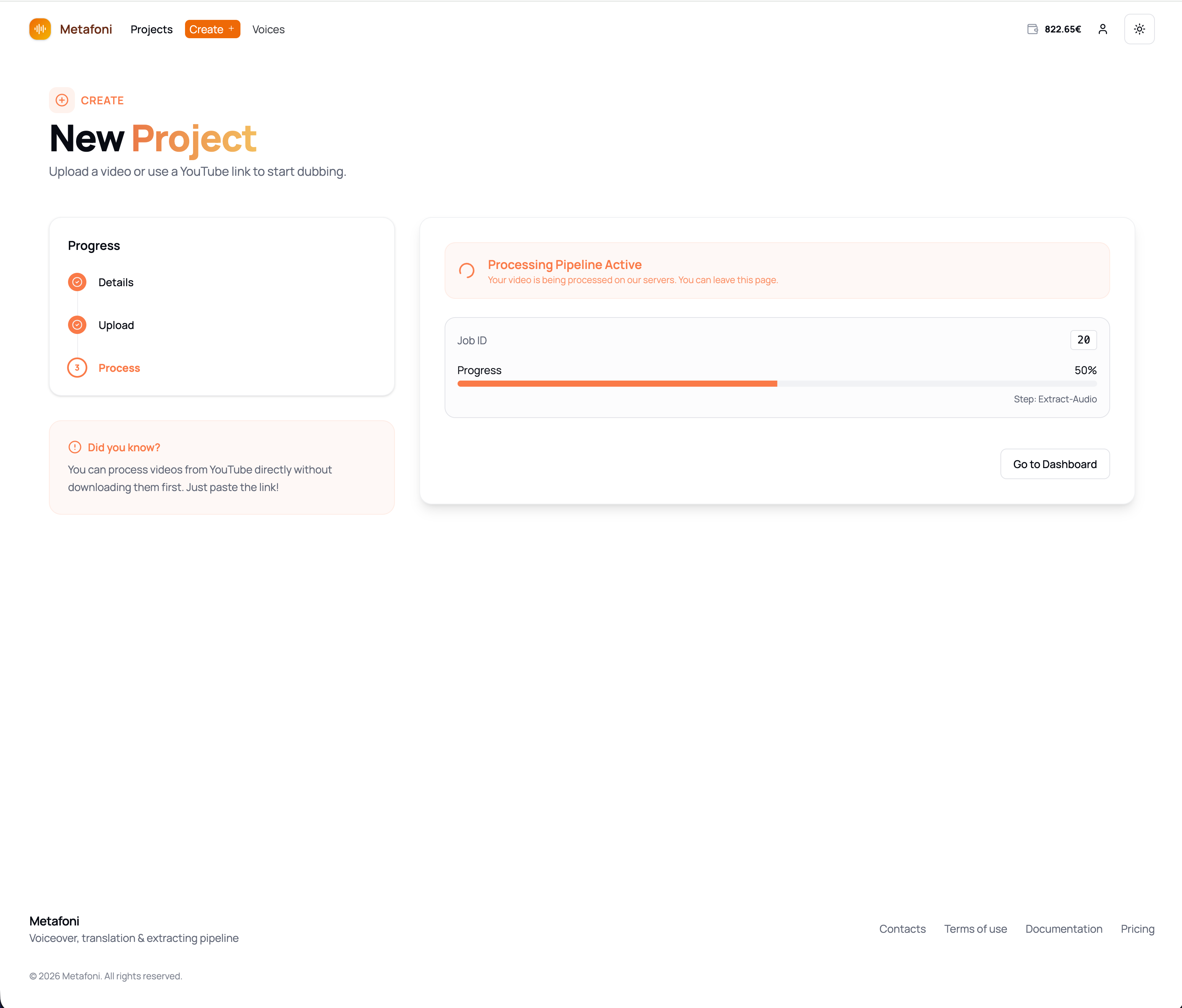 Metafoni screenshot 3