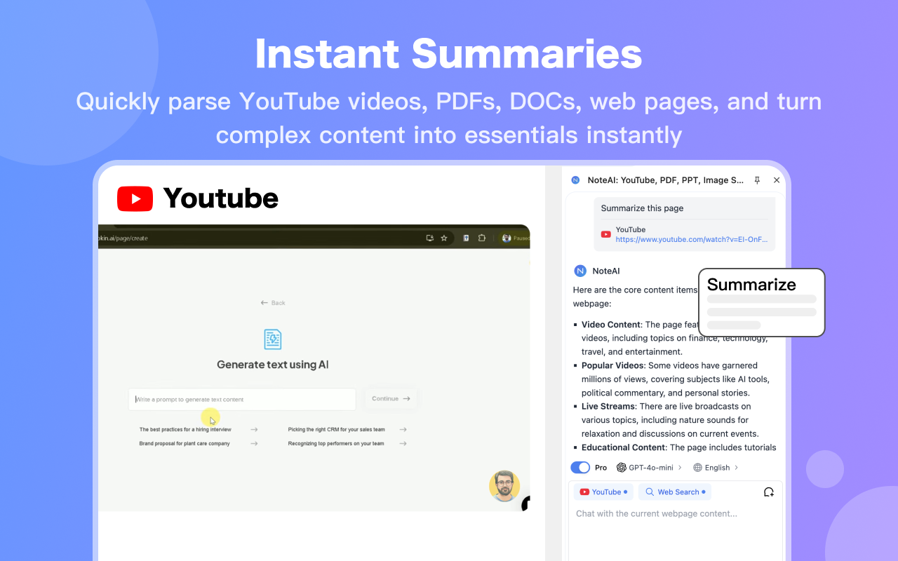 NoteAI - AI Summary Assistant screenshot 3