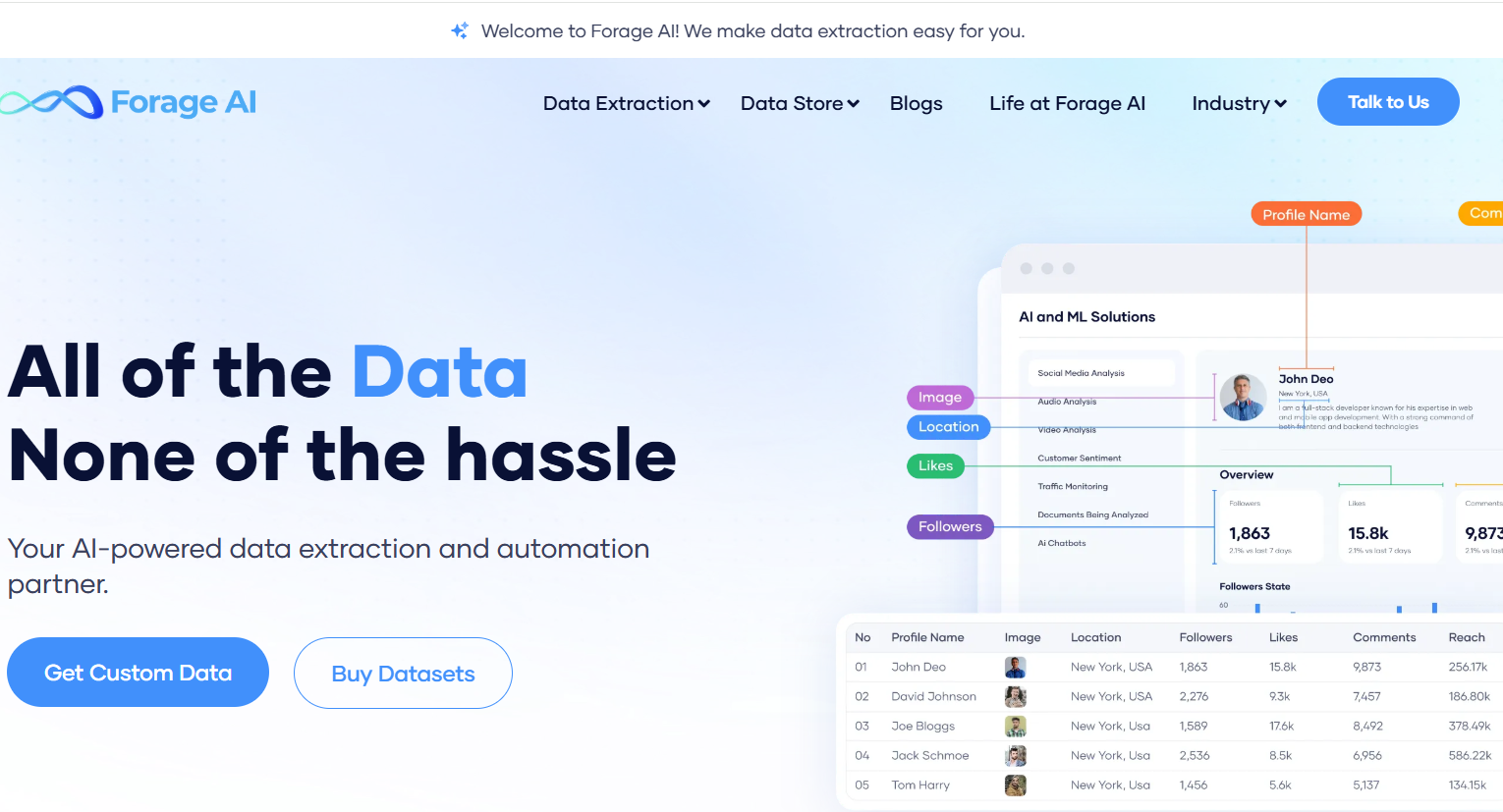 Forage AI - Web Data Extraction screenshot 2