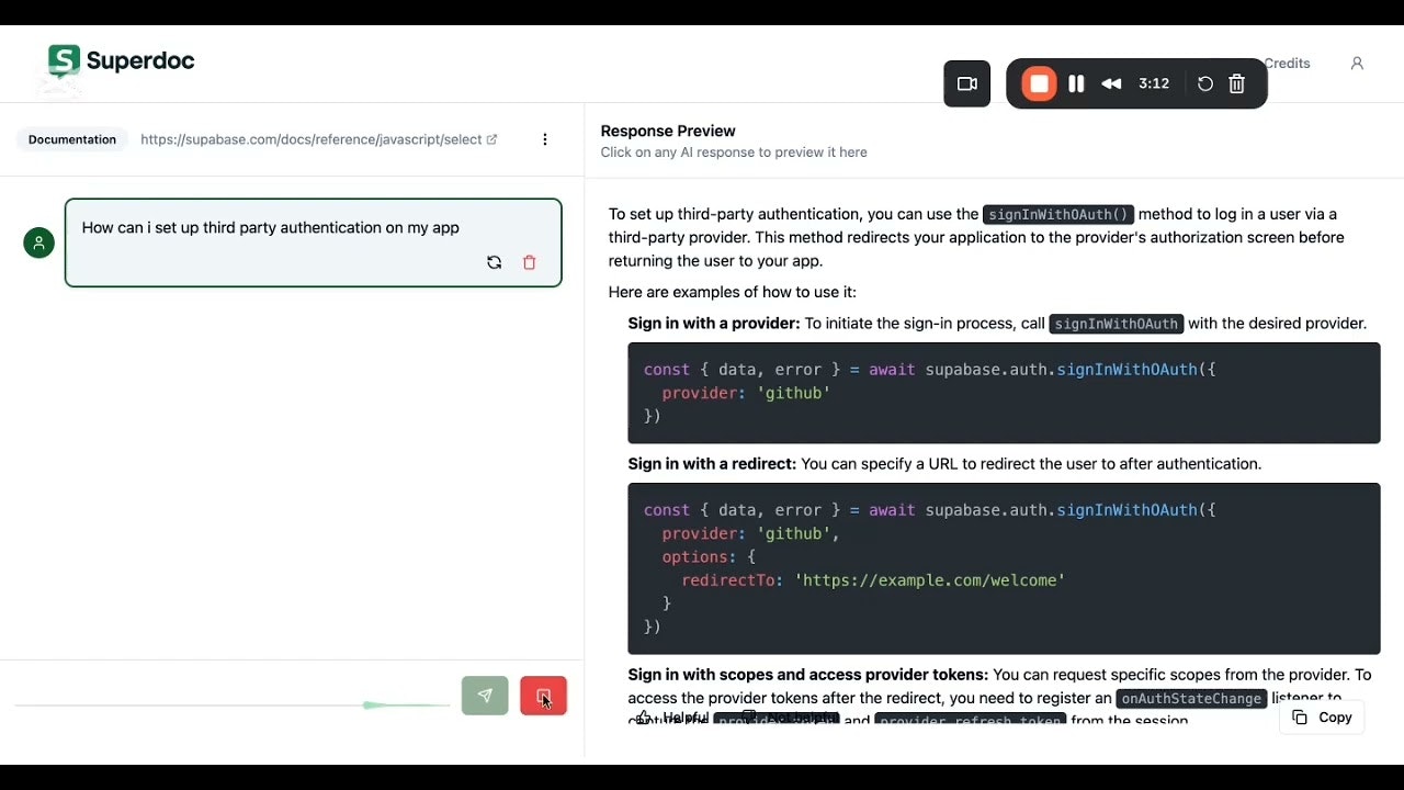Superdoc screenshot 2