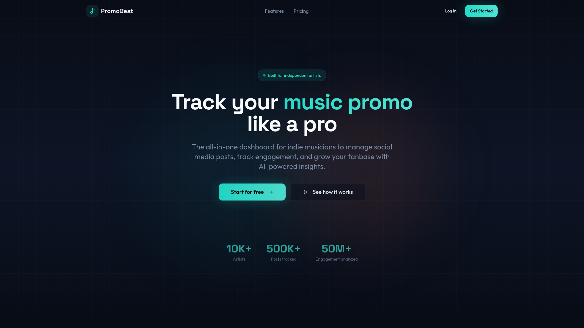 PromoBeat screenshot 1