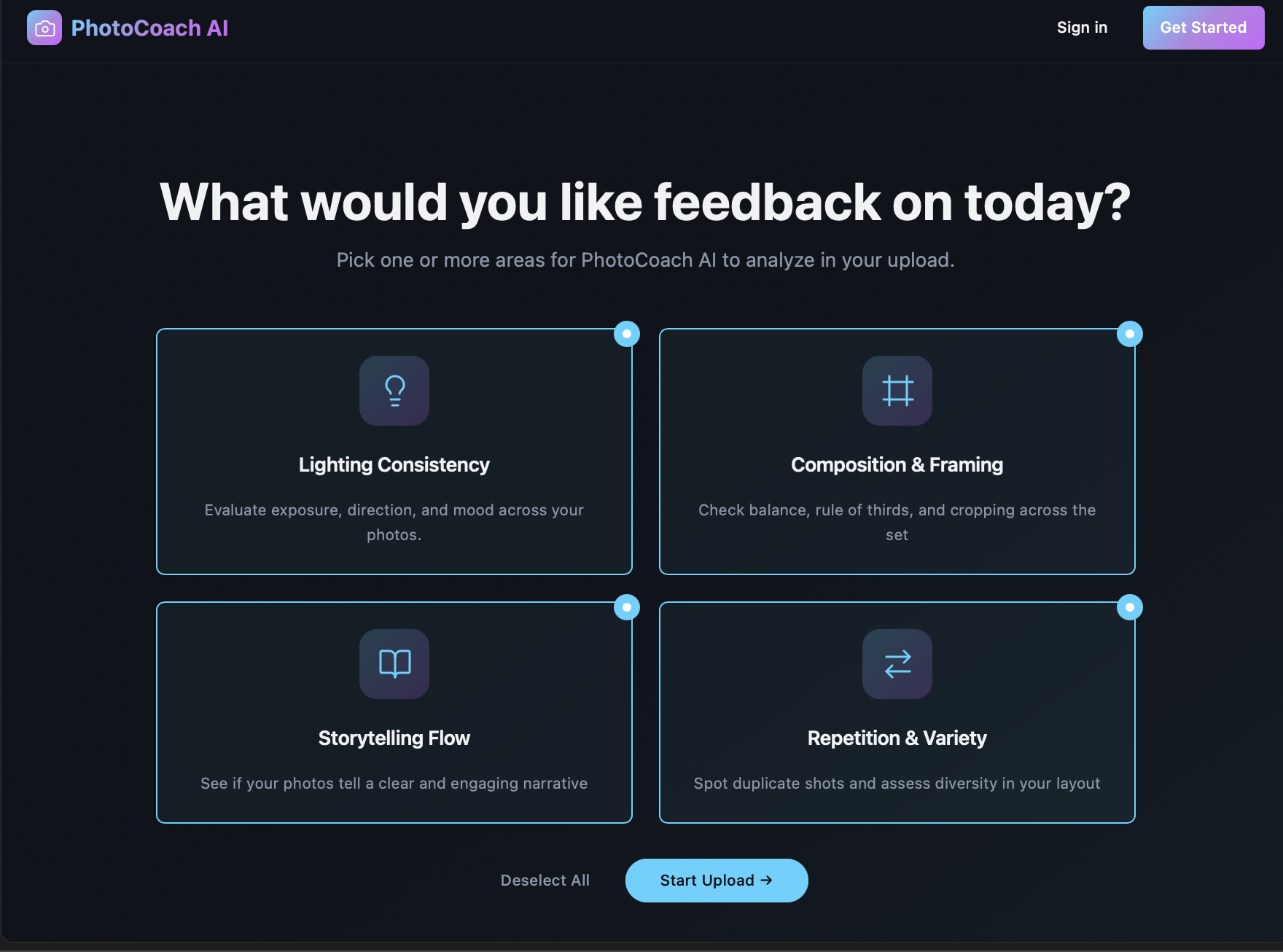 Your AI Photography Mentor screenshot 2