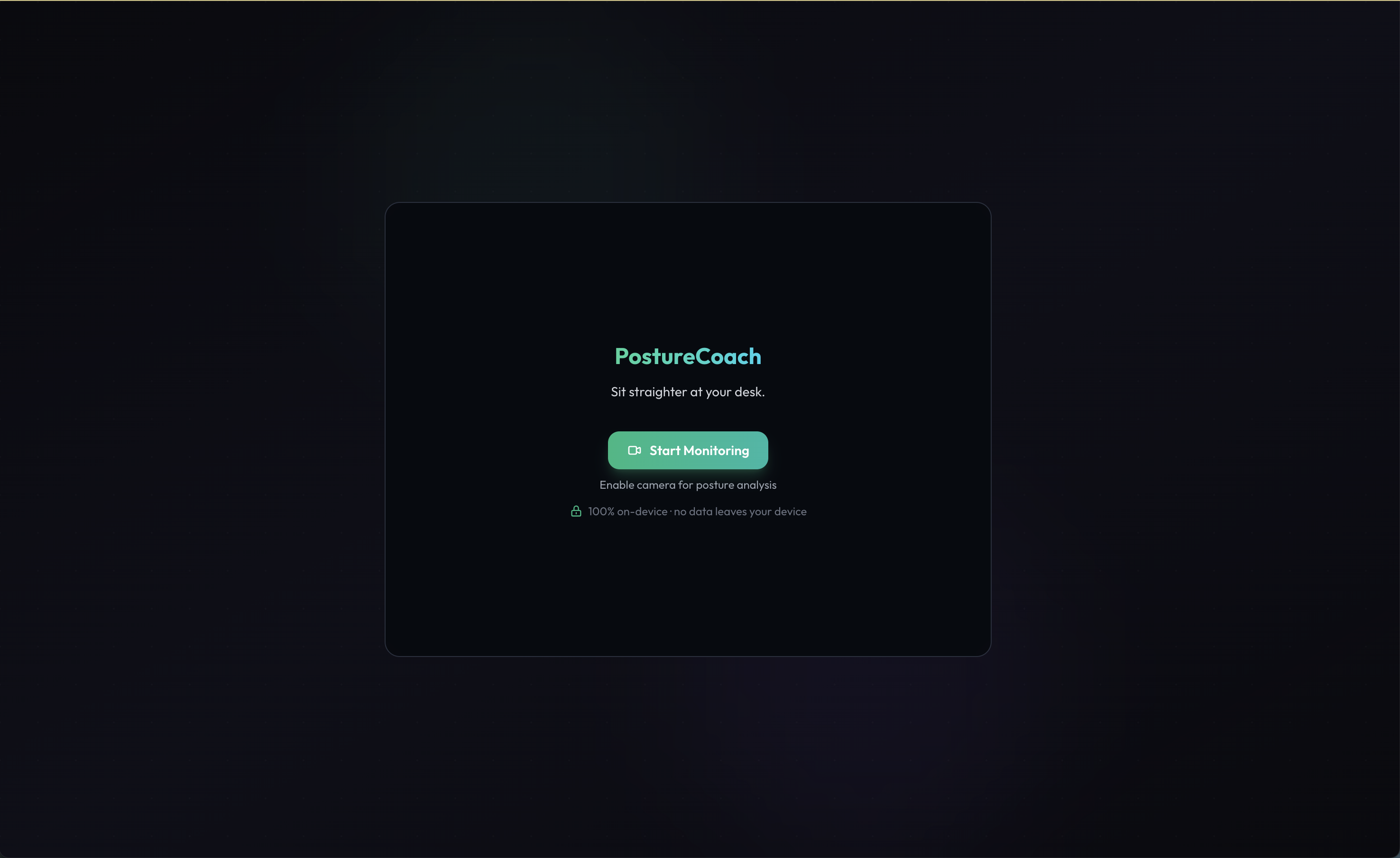 PostureCoach screenshot 2