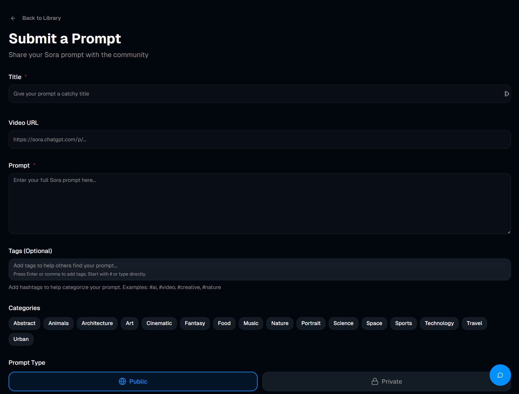 SoraPrompts screenshot 3